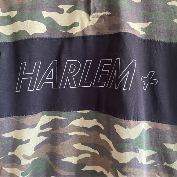 Men’s camo polo shirt size XS Harlem+ - Picture 2 of 6